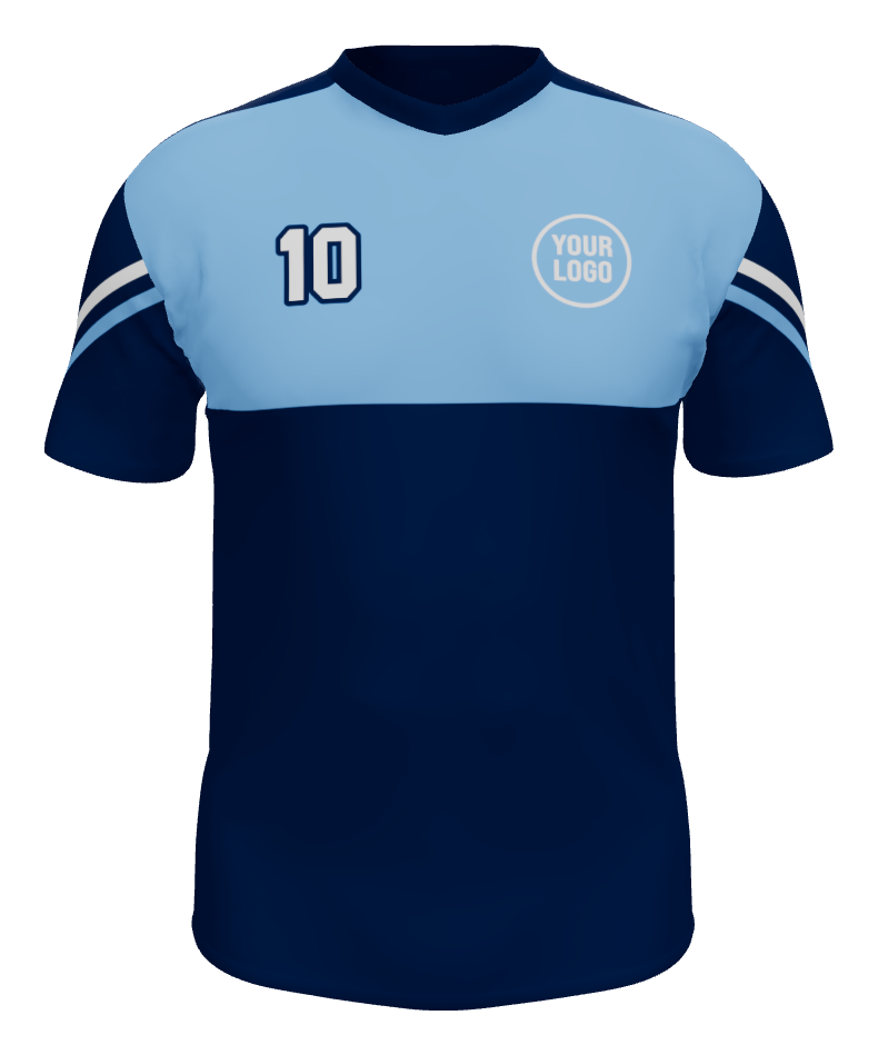 Pregame V-Neck Male SS Jersey, design 38
